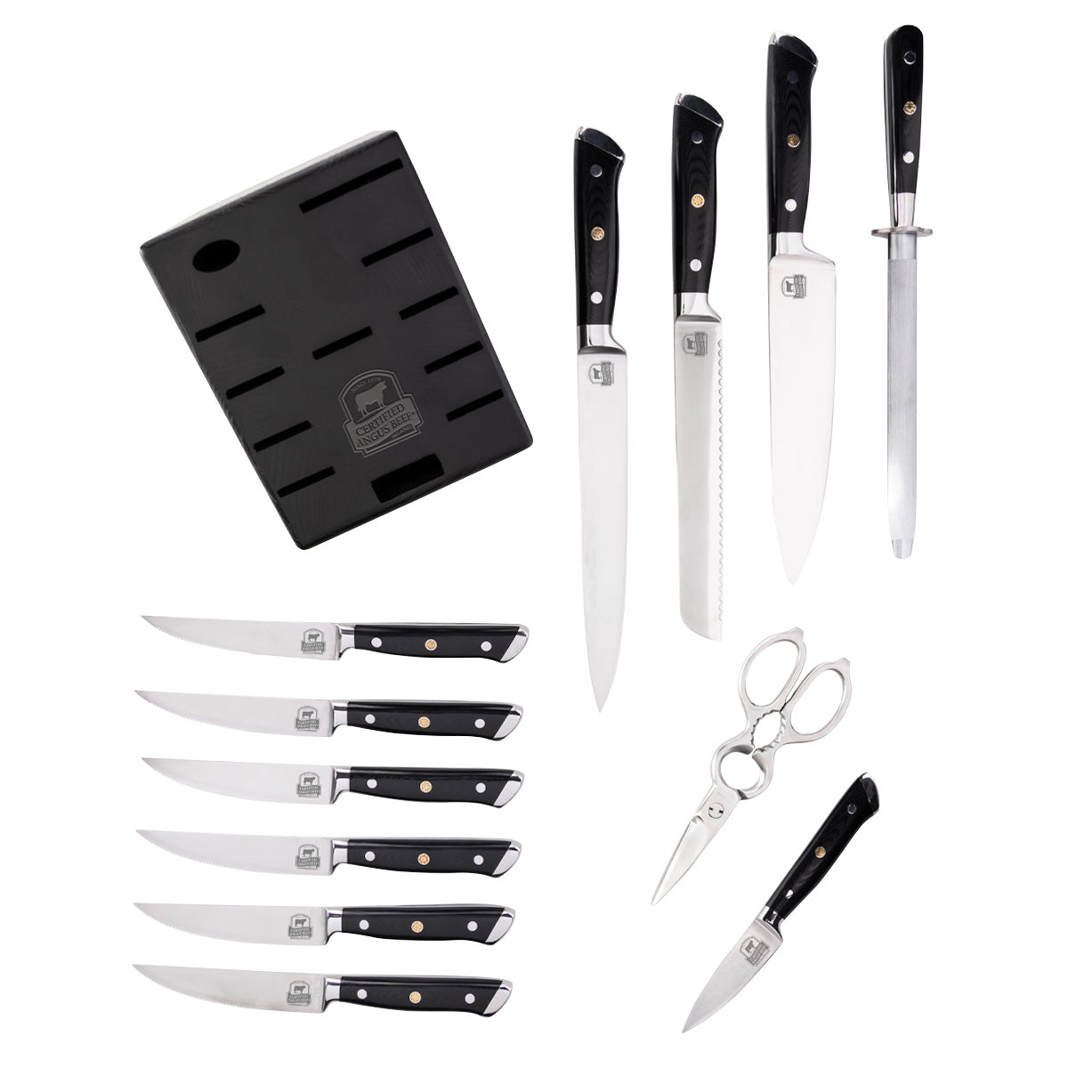 Modern Knife Block Set (13 pc.)