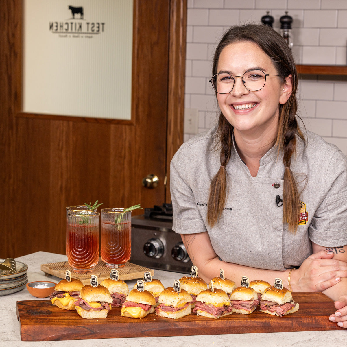 Double Live Edge Charcuterie Board
