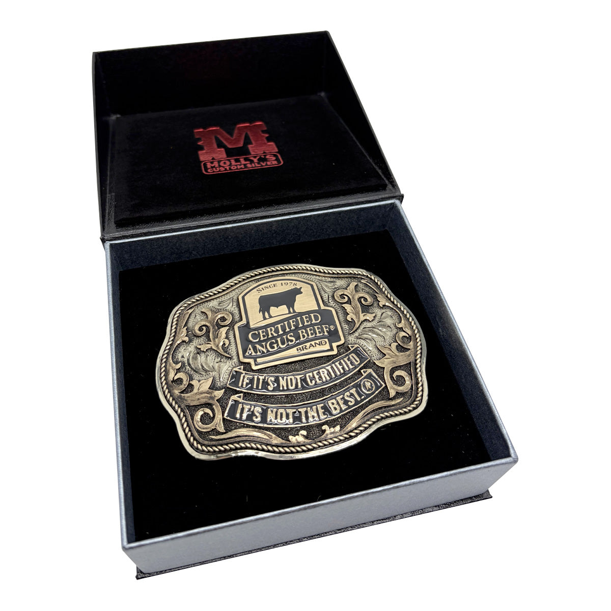 Certified Angus Beef Custom Belt Buckle