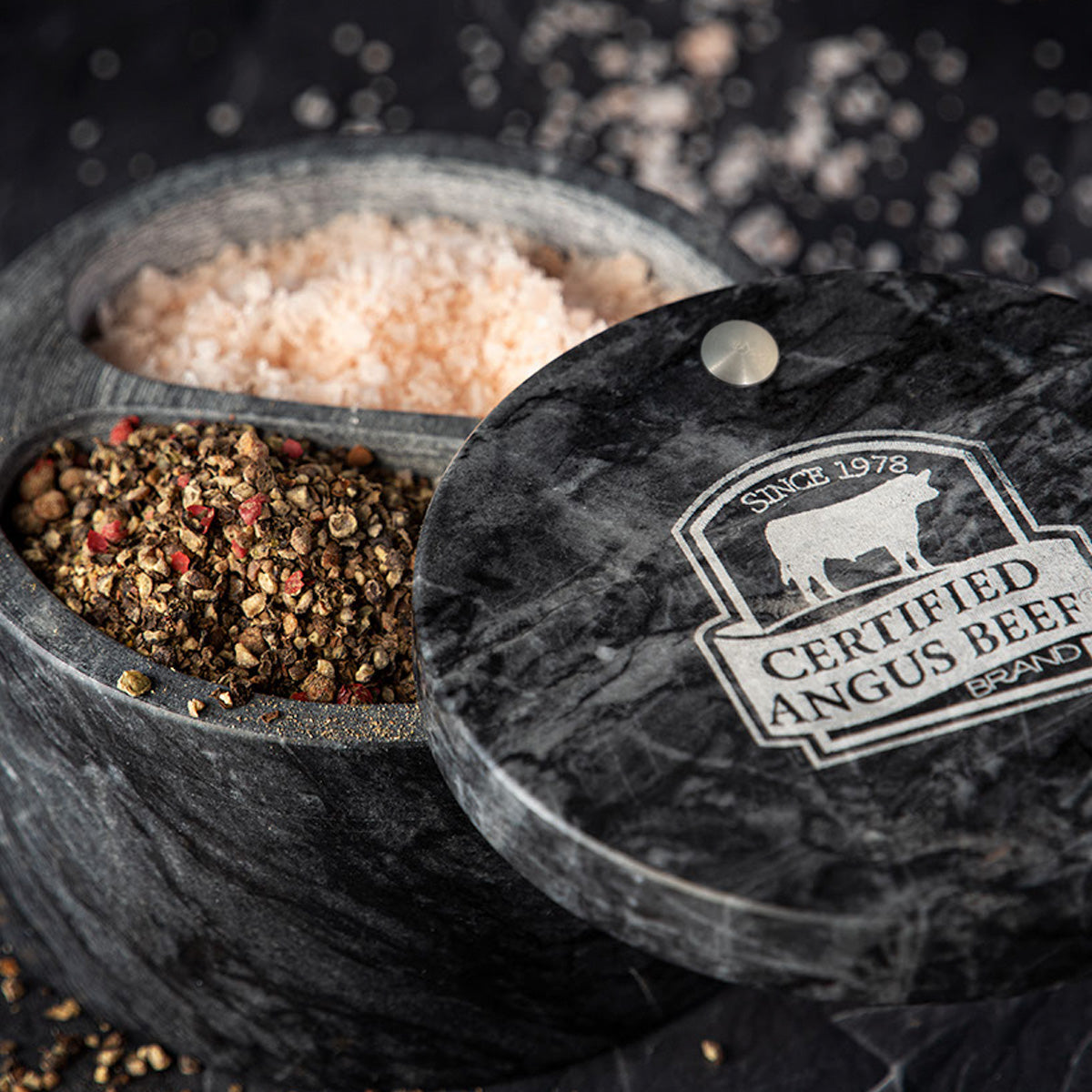 Marble Salt & Pepper Cellar