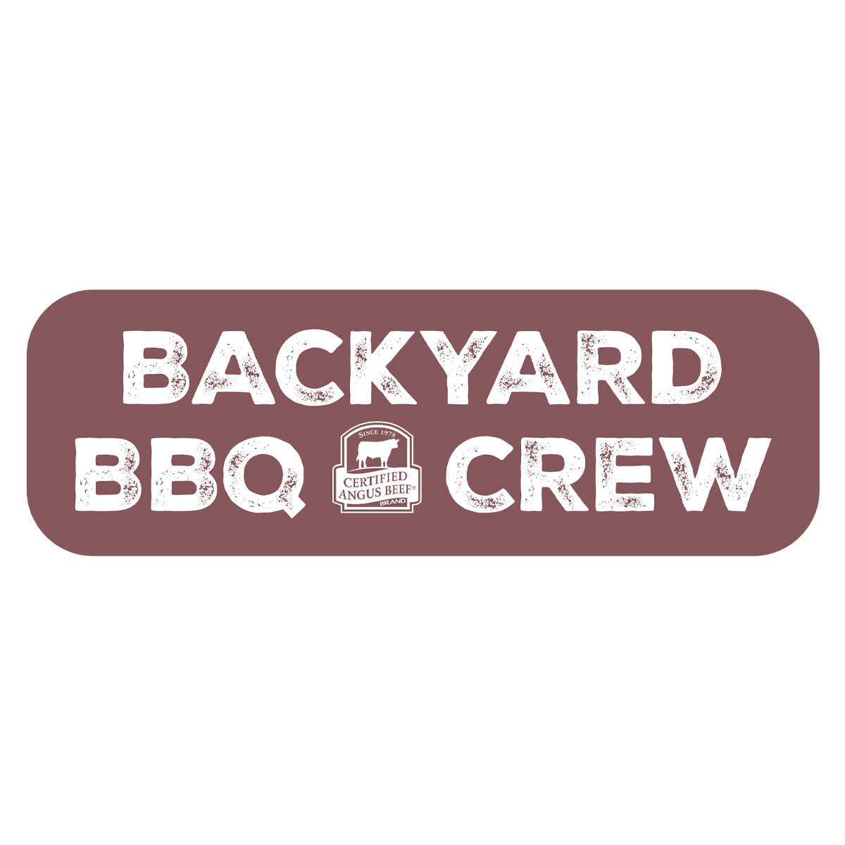 Backyard BBQ Crew Sticker