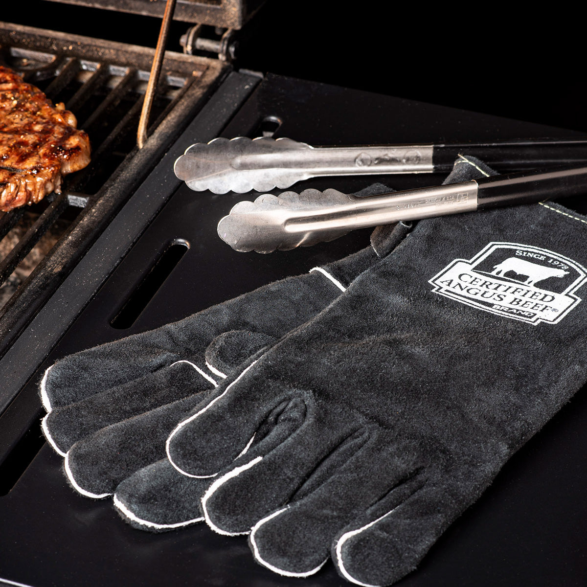 Leather Barbecue Gloves