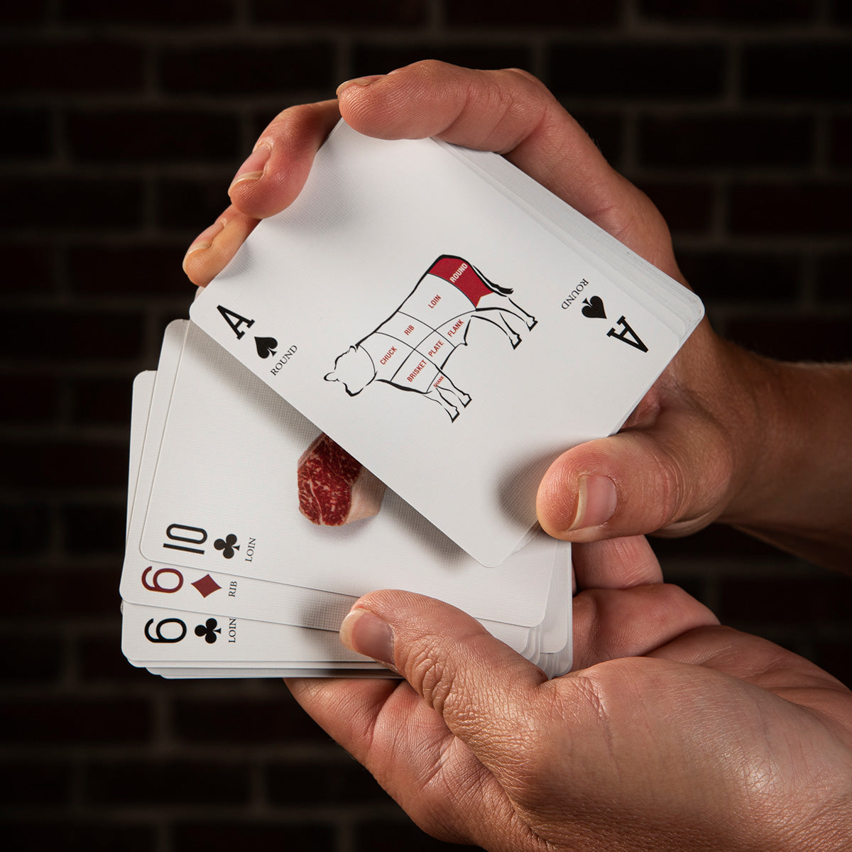 Beef Cuts Playing Cards