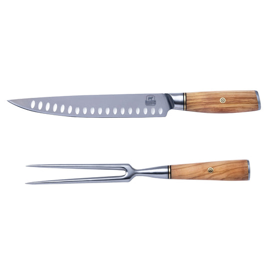 Knife and Fork Carving Set