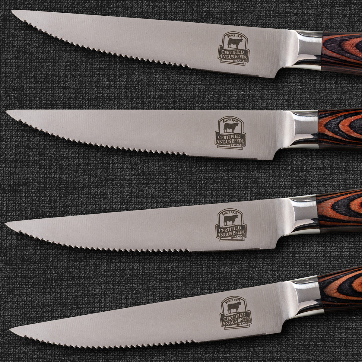 Pakka Wood Steak Knives