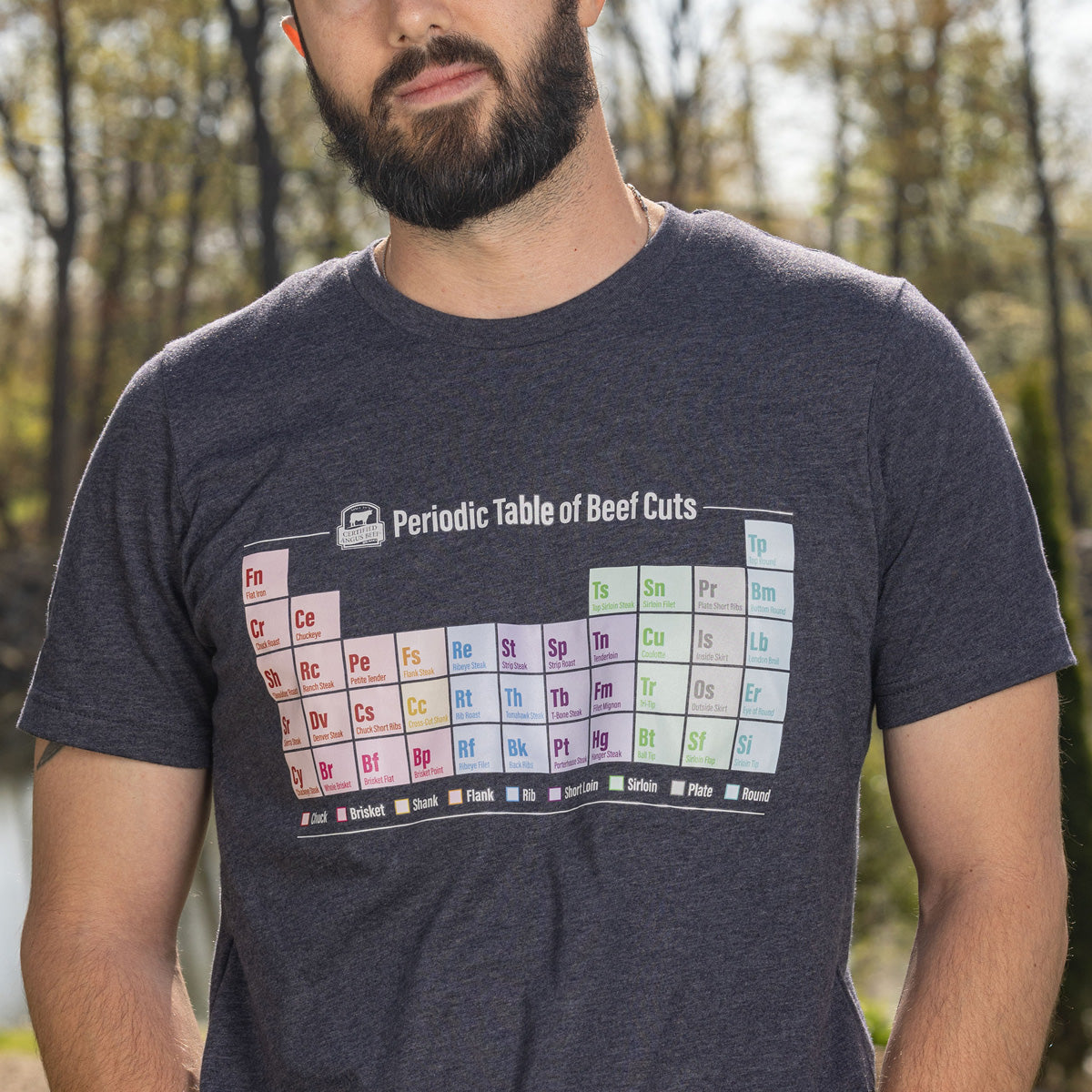 Periodic Table of Beef Tee